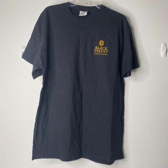 Black Velvet Whiskey Toasted Caramel T shirt Unisex Men Women Size L - Picture 4 of 8